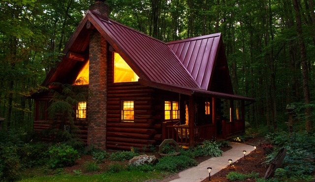 Wildwood Hill Cabin. Secluded in Woods. Hot Tub