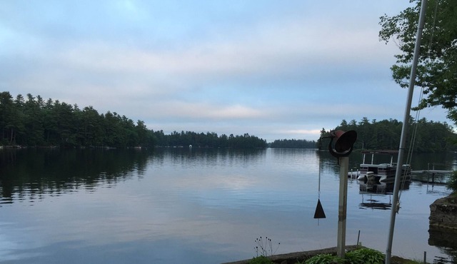 Wonderful Cozy Camp House On Lake Sebago Waterfront