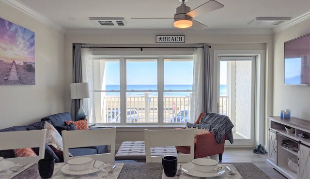 Your family's next oceanfront vacation "Sandy Shores"