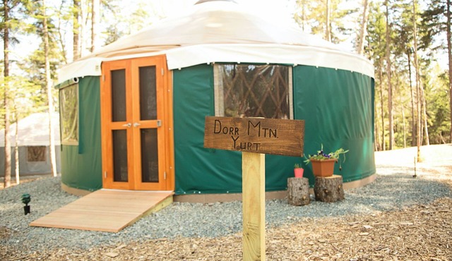 Yurt Glamping on the Quiet-side of Acadia National Park!