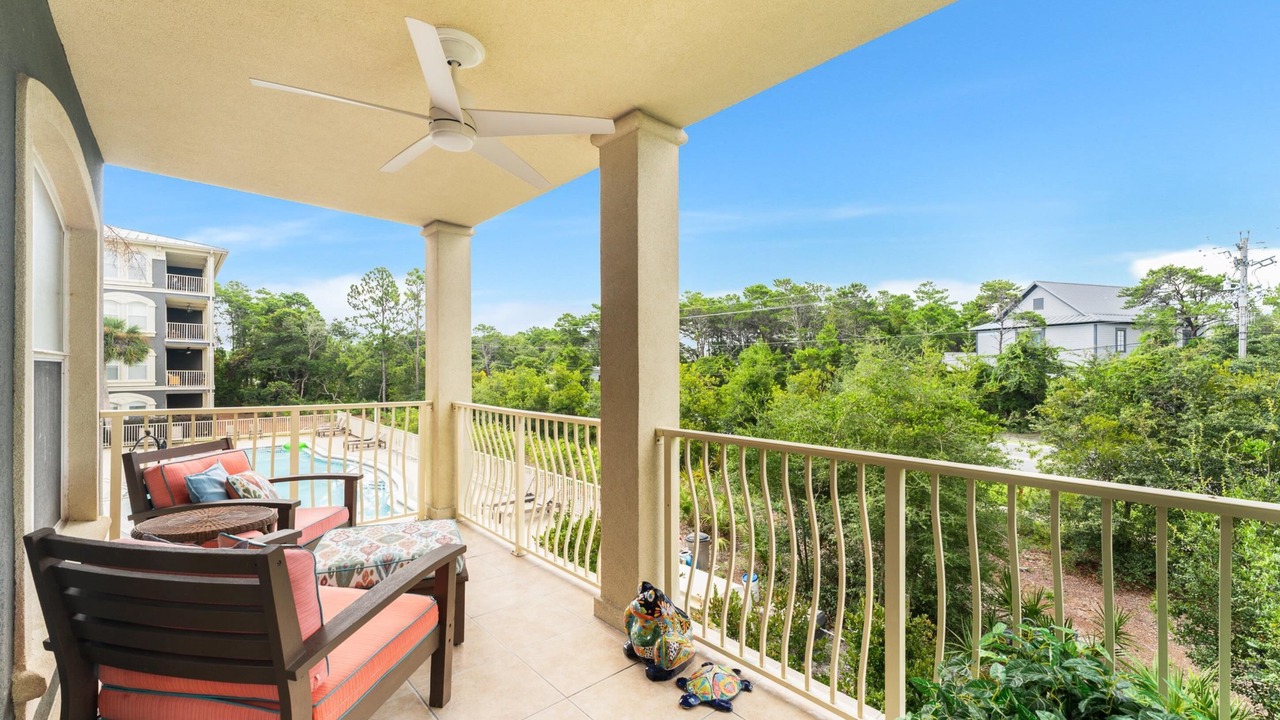 Photo of Patio Balcony in Seagrove Beach