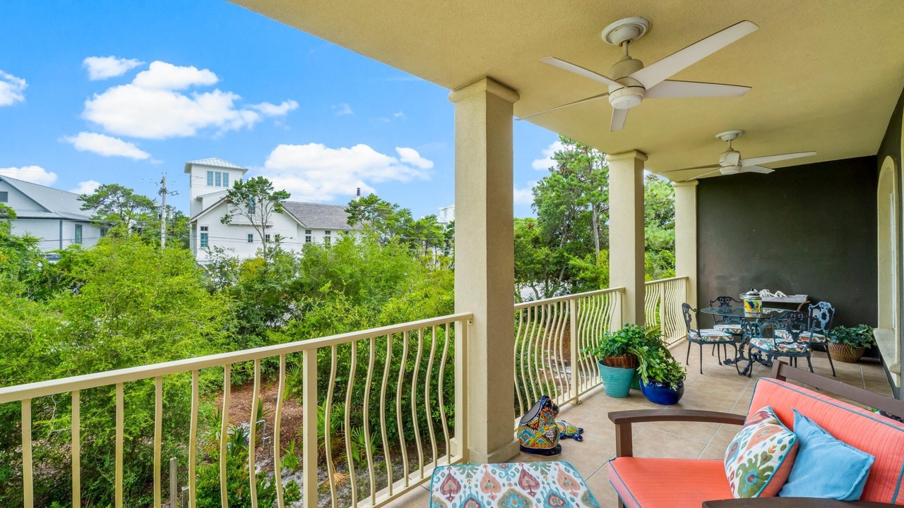 Photo of Patio Balcony in Seagrove Beach