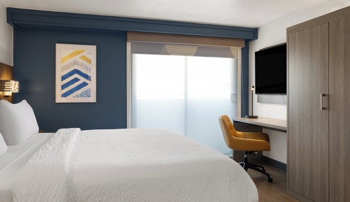 Standard Room, 1 King Bed, Roll-in Shower (Communications, Mobility)