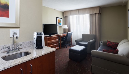 Suite, 1 King Bed with Sofa bed