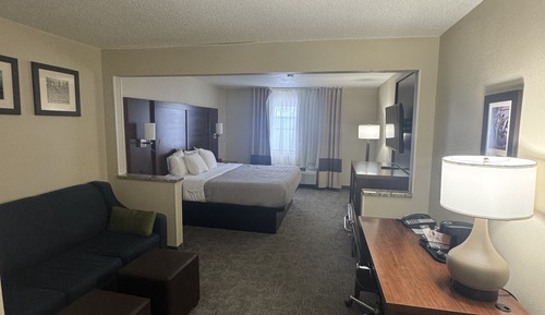 Suite, 1 King Bed with Sofa bed, Non Smoking