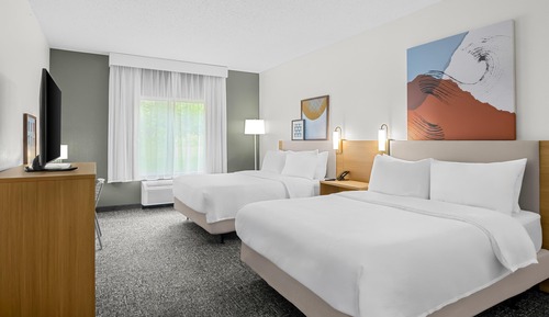 Room, 2 Queen Beds, Accessible, Bathtub (Mobilty & Hearing)