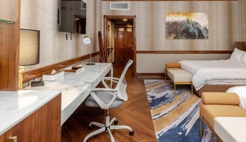 Deluxe Room, 2 Queen Beds, Patio