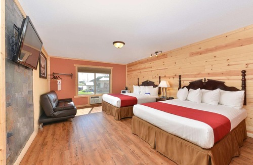 Pinnacles Entrance Badlands Hotel | Americas Best Value Inn Wall
